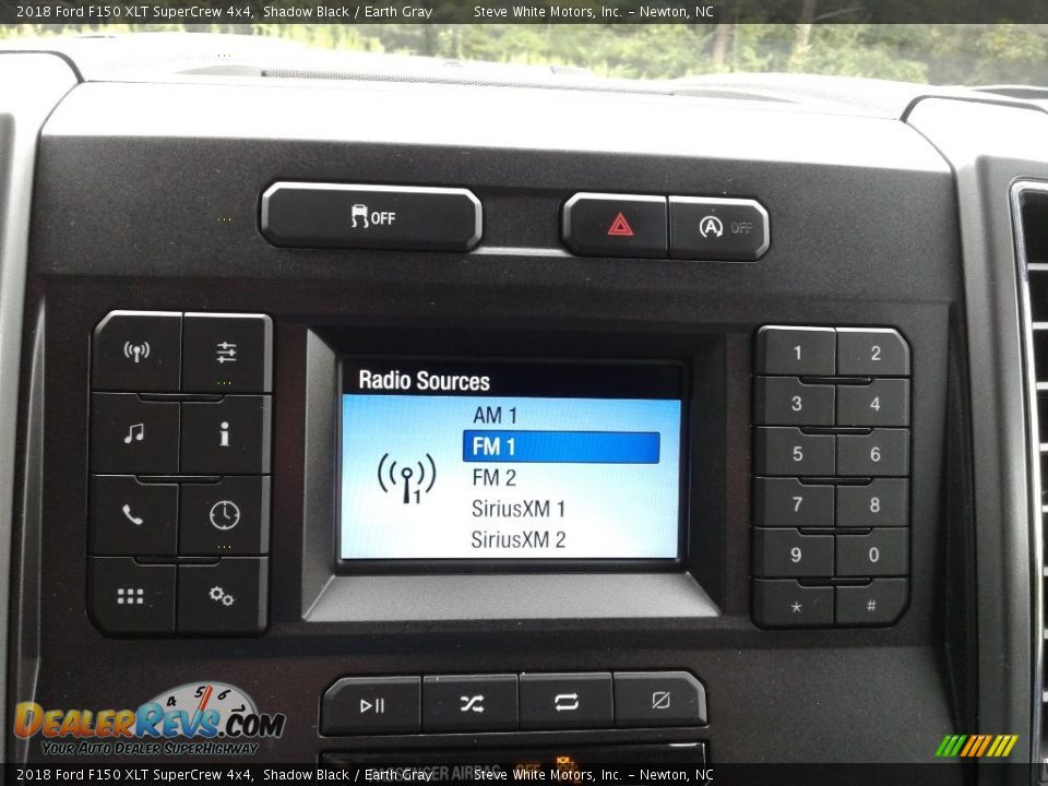 2018 Ford F150 XLT SuperCrew 4x4 Shadow Black / Earth Gray Photo #23