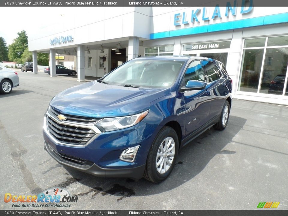 2020 Chevrolet Equinox LT AWD Pacific Blue Metallic / Jet Black Photo #2