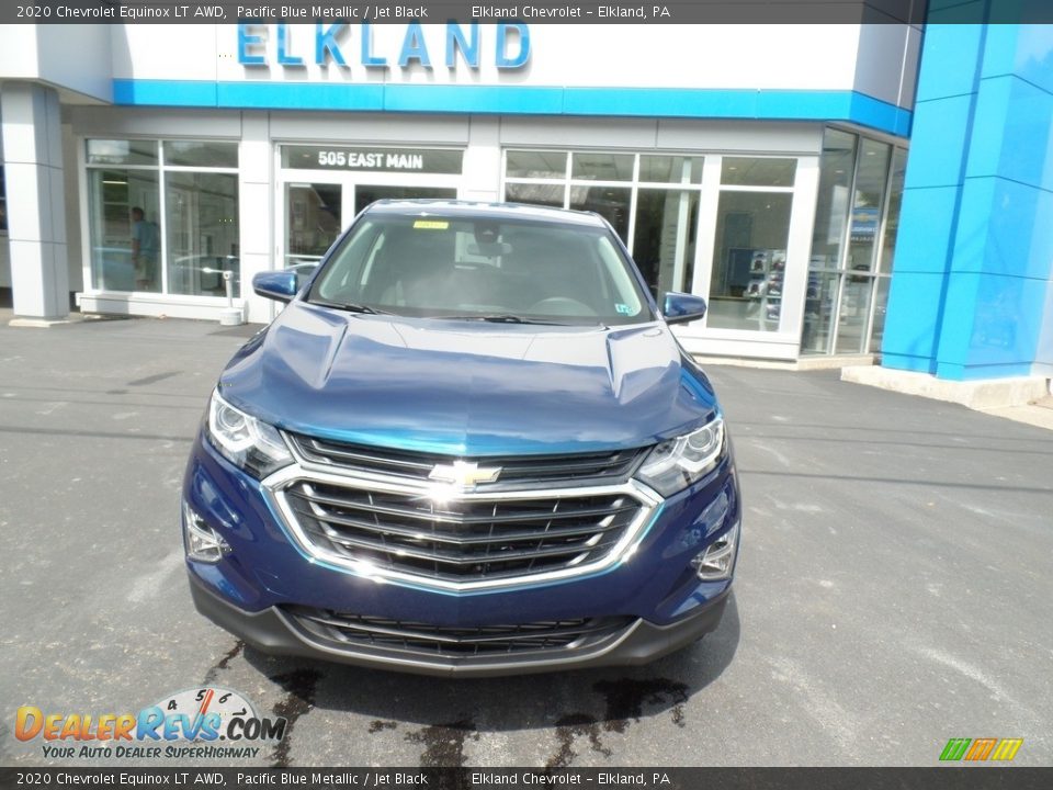 2020 Chevrolet Equinox LT AWD Pacific Blue Metallic / Jet Black Photo #3