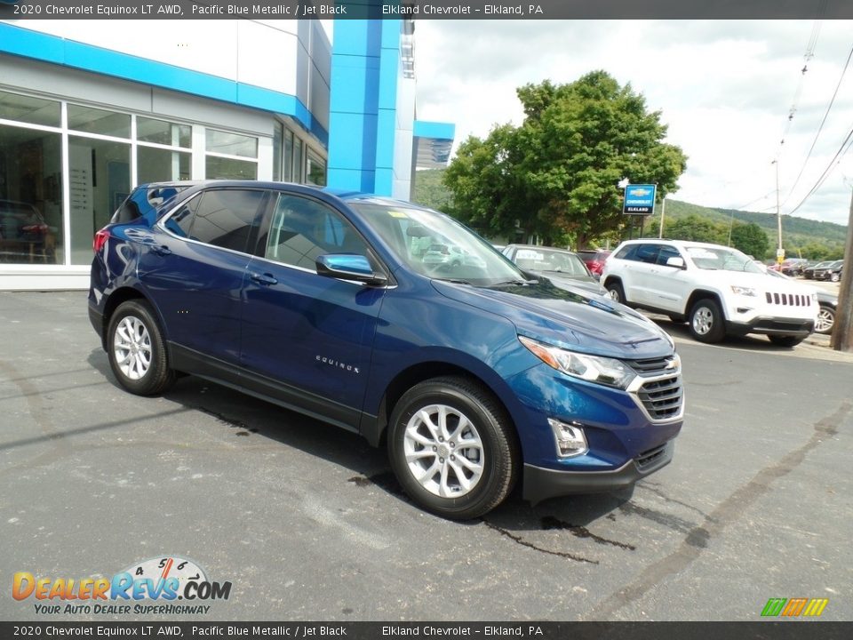 2020 Chevrolet Equinox LT AWD Pacific Blue Metallic / Jet Black Photo #5