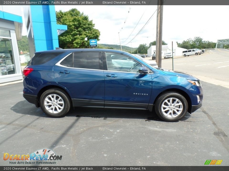 2020 Chevrolet Equinox LT AWD Pacific Blue Metallic / Jet Black Photo #6