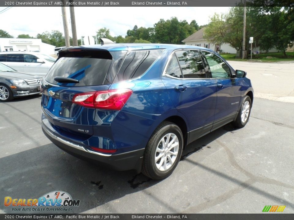 2020 Chevrolet Equinox LT AWD Pacific Blue Metallic / Jet Black Photo #7