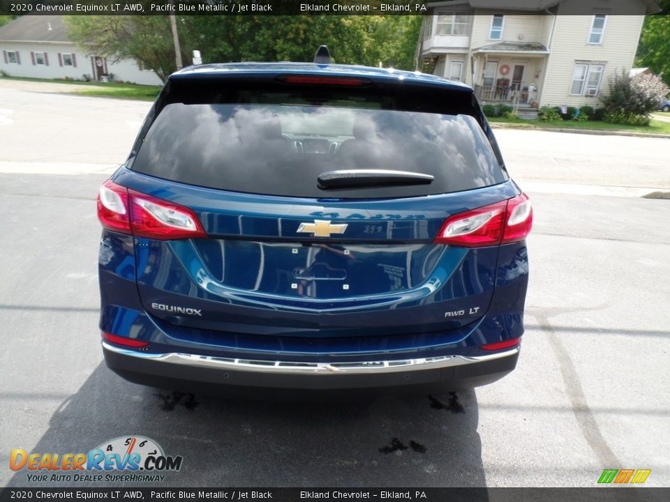 2020 Chevrolet Equinox LT AWD Pacific Blue Metallic / Jet Black Photo #8
