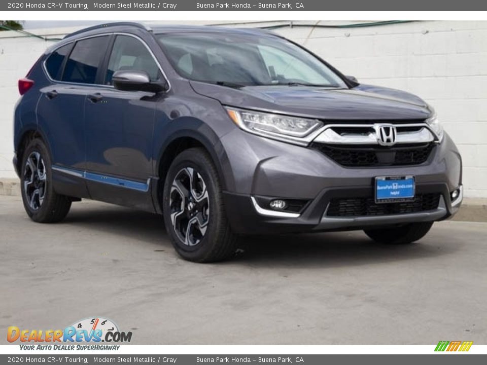 2020 Honda CR-V Touring Modern Steel Metallic / Gray Photo #1