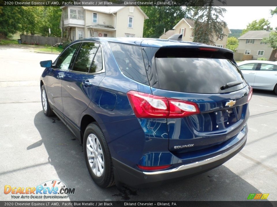 2020 Chevrolet Equinox LT AWD Pacific Blue Metallic / Jet Black Photo #9