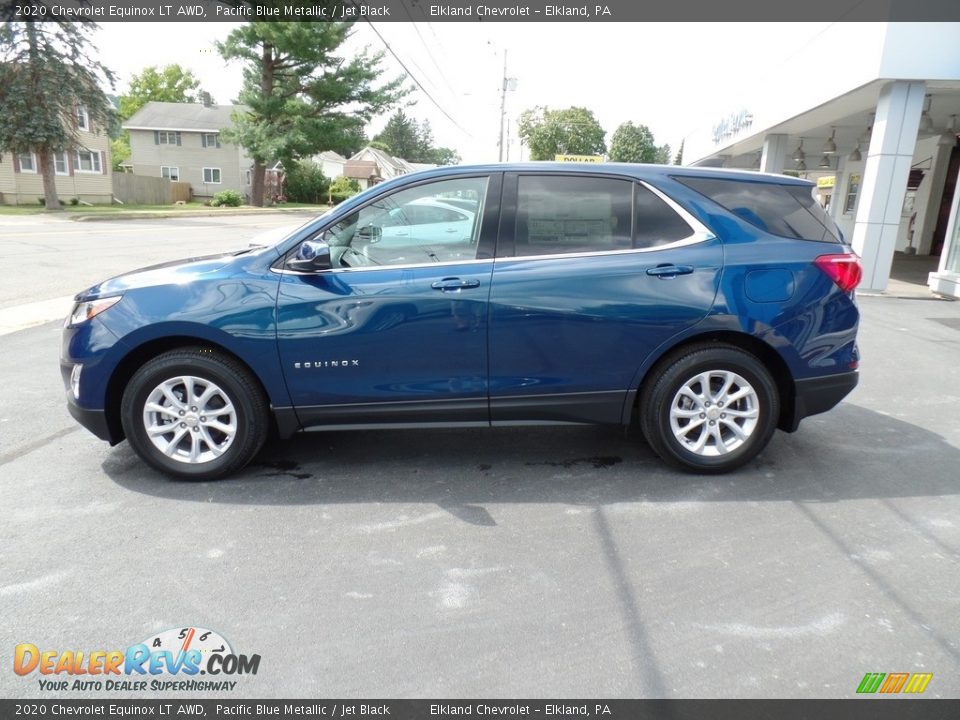 2020 Chevrolet Equinox LT AWD Pacific Blue Metallic / Jet Black Photo #10