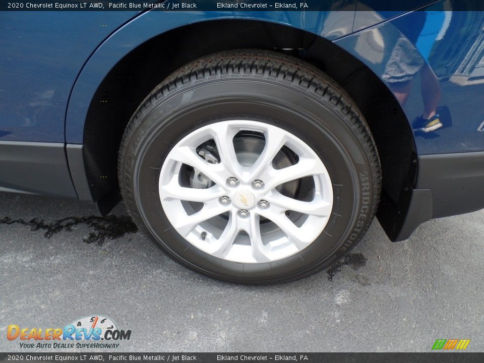 2020 Chevrolet Equinox LT AWD Pacific Blue Metallic / Jet Black Photo #11