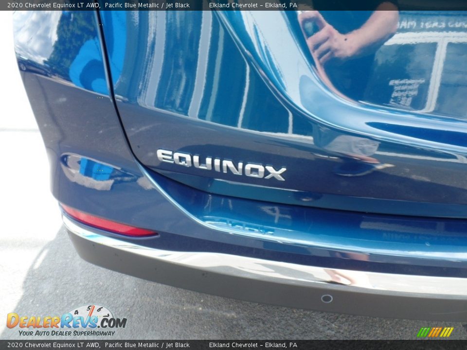 2020 Chevrolet Equinox LT AWD Pacific Blue Metallic / Jet Black Photo #12