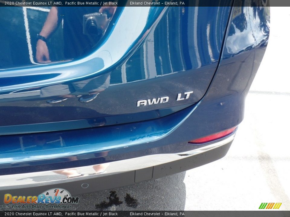 2020 Chevrolet Equinox LT AWD Pacific Blue Metallic / Jet Black Photo #13