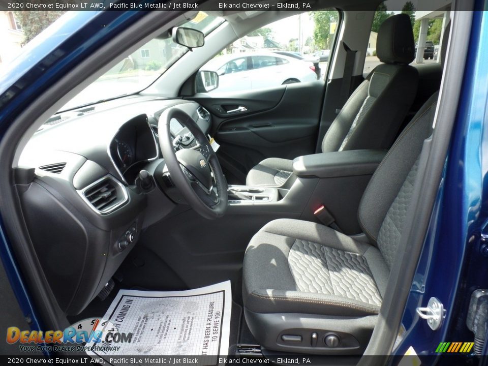 2020 Chevrolet Equinox LT AWD Pacific Blue Metallic / Jet Black Photo #17