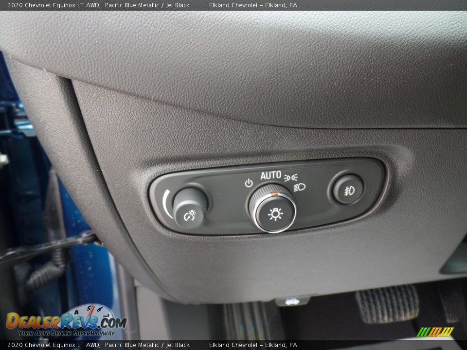 2020 Chevrolet Equinox LT AWD Pacific Blue Metallic / Jet Black Photo #22