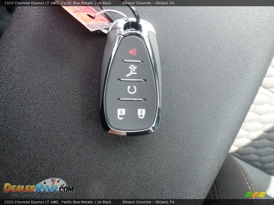 2020 Chevrolet Equinox LT AWD Pacific Blue Metallic / Jet Black Photo #23