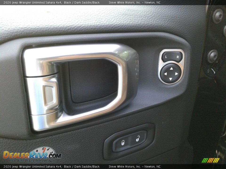 2020 Jeep Wrangler Unlimited Sahara 4x4 Black / Dark Saddle/Black Photo #12