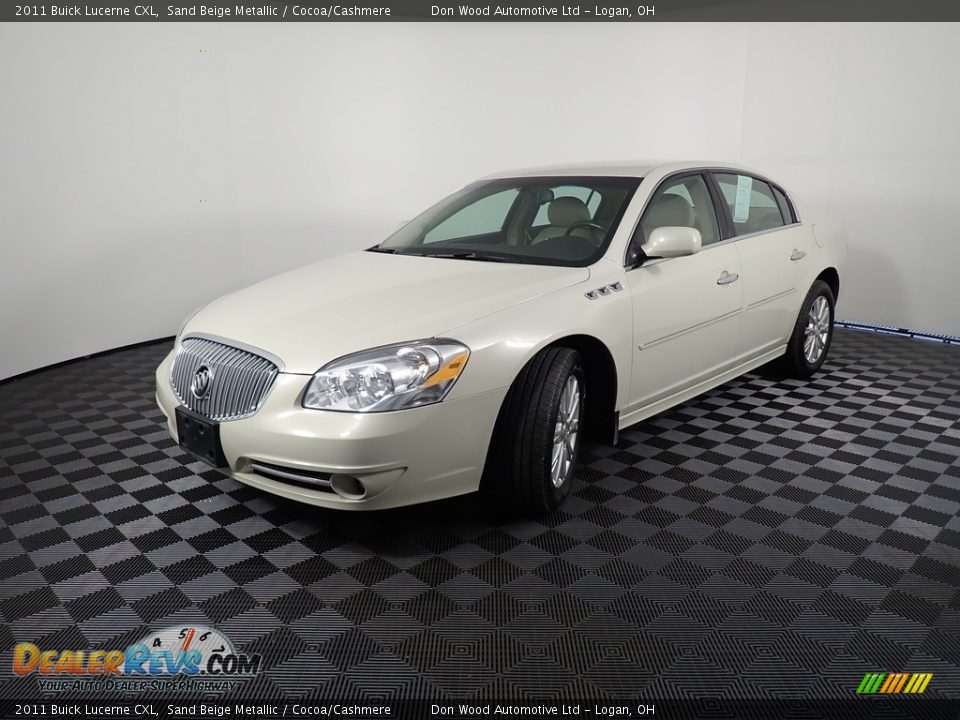 2011 Buick Lucerne CXL Sand Beige Metallic / Cocoa/Cashmere Photo #7