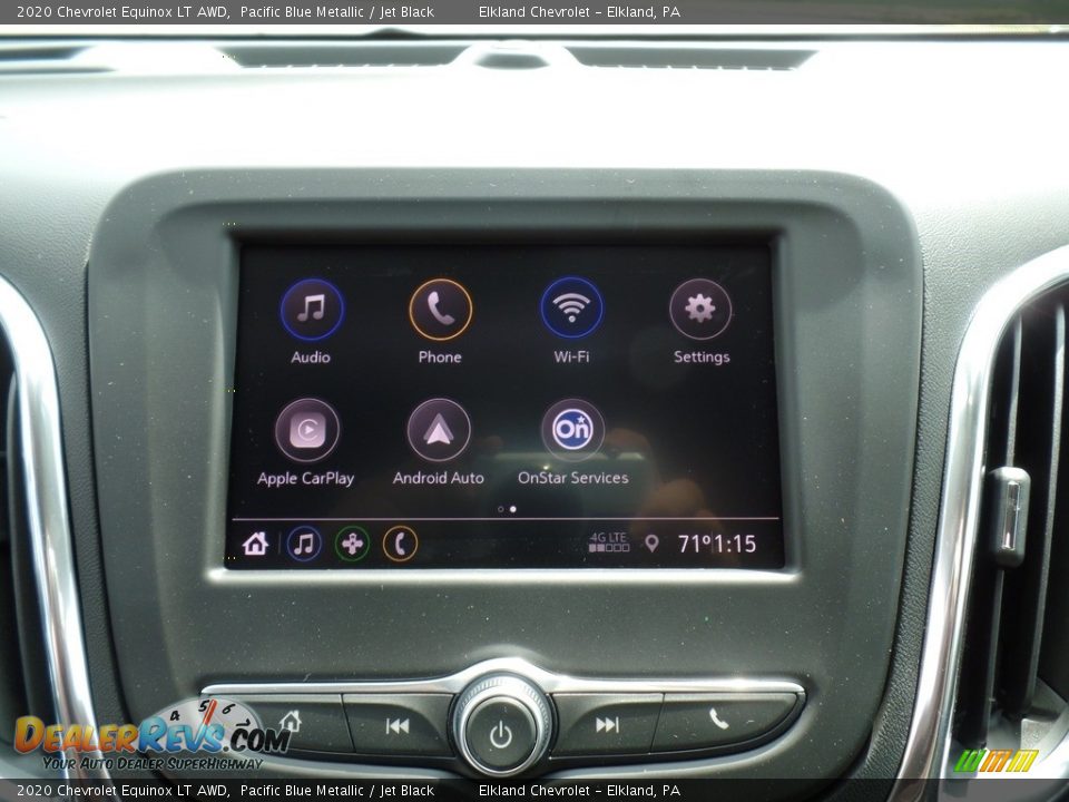 2020 Chevrolet Equinox LT AWD Pacific Blue Metallic / Jet Black Photo #26