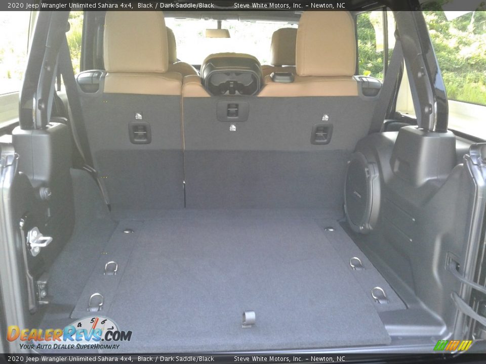 2020 Jeep Wrangler Unlimited Sahara 4x4 Black / Dark Saddle/Black Photo #15