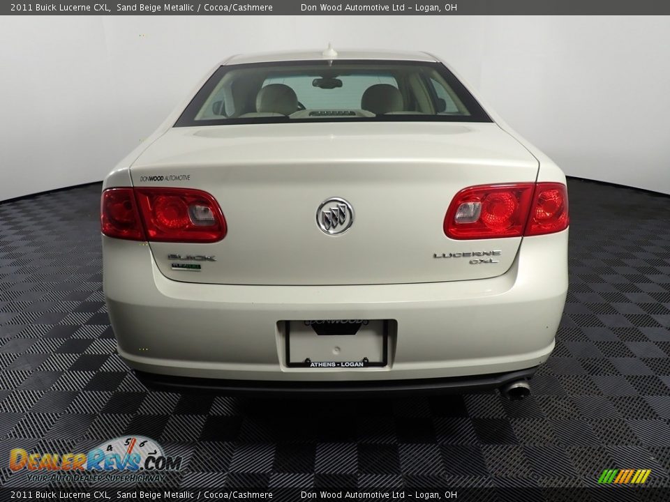 2011 Buick Lucerne CXL Sand Beige Metallic / Cocoa/Cashmere Photo #11