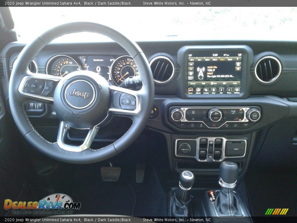 2020 Jeep Wrangler Unlimited Sahara 4x4 Black / Dark Saddle/Black Photo #18