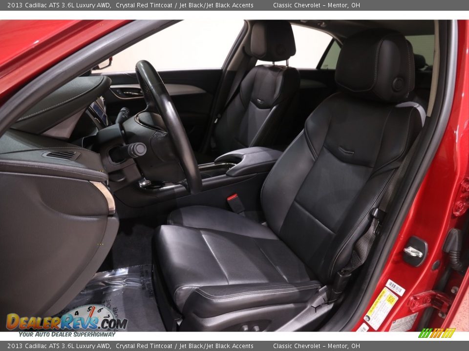 Front Seat of 2013 Cadillac ATS 3.6L Luxury AWD Photo #5