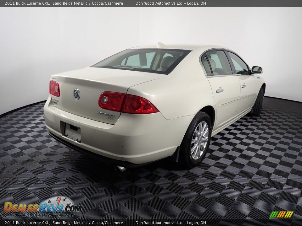 2011 Buick Lucerne CXL Sand Beige Metallic / Cocoa/Cashmere Photo #13