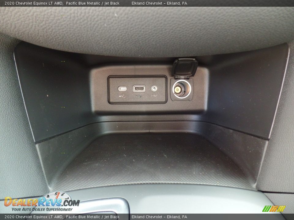 2020 Chevrolet Equinox LT AWD Pacific Blue Metallic / Jet Black Photo #31