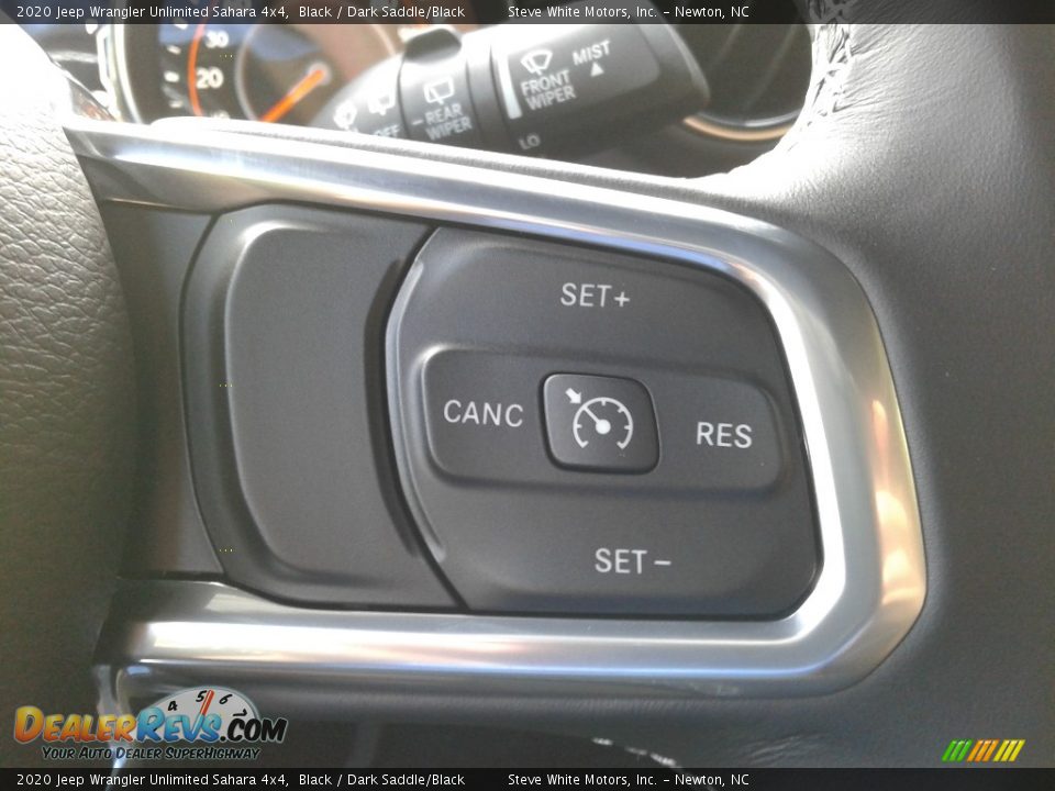 2020 Jeep Wrangler Unlimited Sahara 4x4 Black / Dark Saddle/Black Photo #20