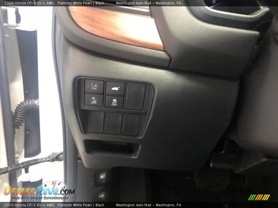 2020 Honda CR-V EX-L AWD Platinum White Pearl / Black Photo #10