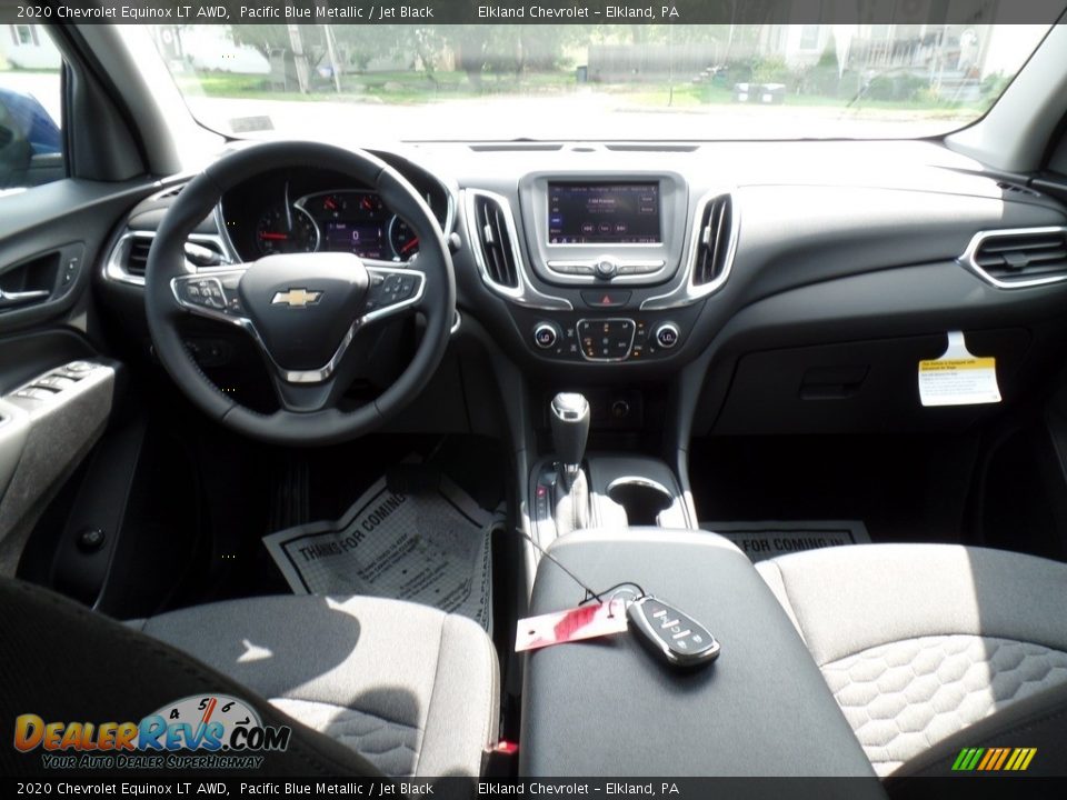 2020 Chevrolet Equinox LT AWD Pacific Blue Metallic / Jet Black Photo #33