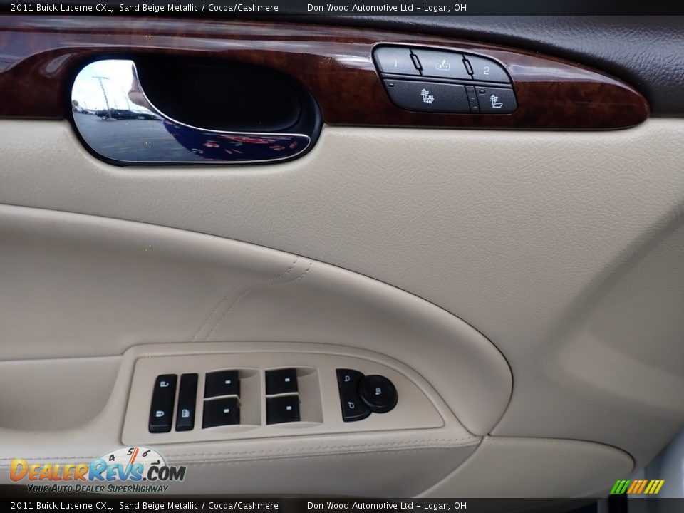 2011 Buick Lucerne CXL Sand Beige Metallic / Cocoa/Cashmere Photo #16