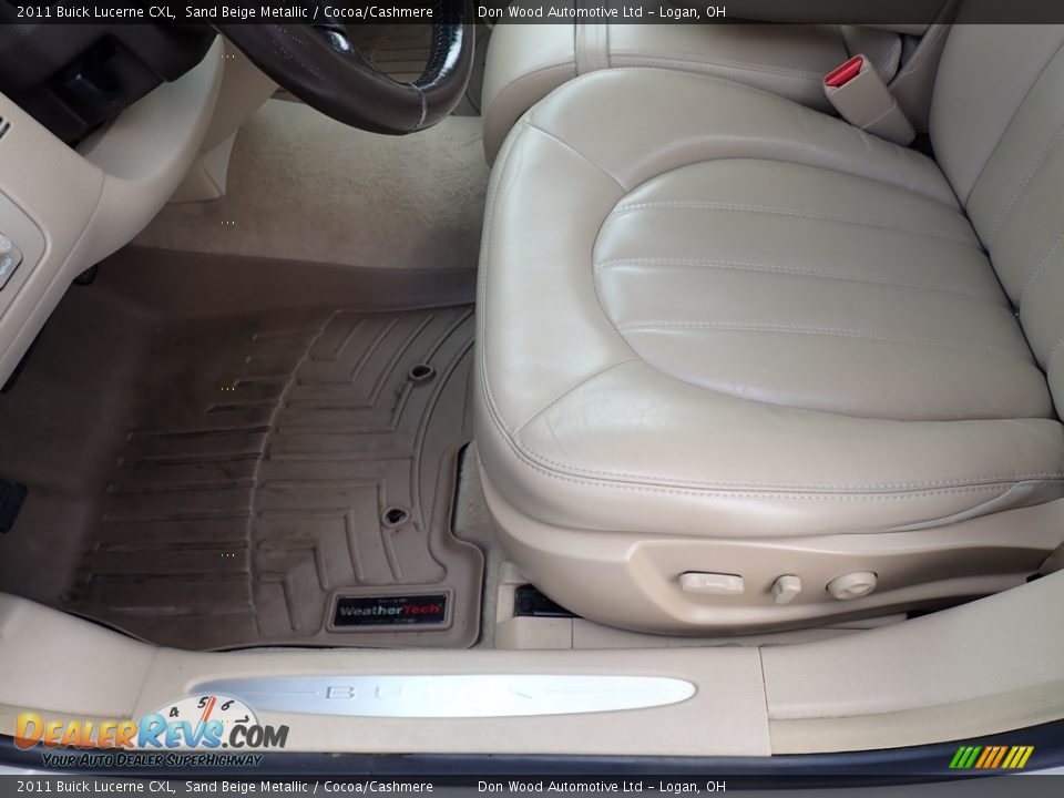 2011 Buick Lucerne CXL Sand Beige Metallic / Cocoa/Cashmere Photo #17