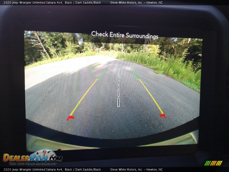 2020 Jeep Wrangler Unlimited Sahara 4x4 Black / Dark Saddle/Black Photo #25