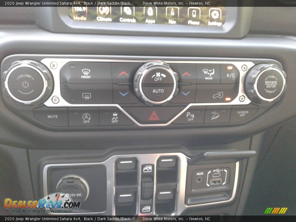 2020 Jeep Wrangler Unlimited Sahara 4x4 Black / Dark Saddle/Black Photo #26