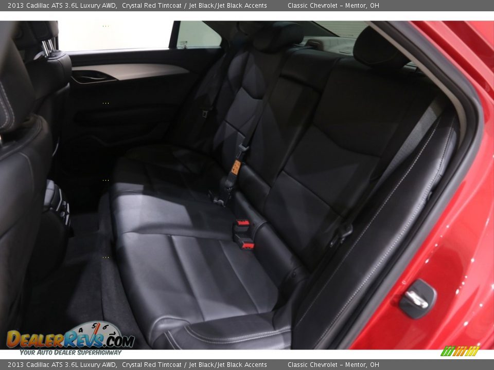 2013 Cadillac ATS 3.6L Luxury AWD Crystal Red Tintcoat / Jet Black/Jet Black Accents Photo #19