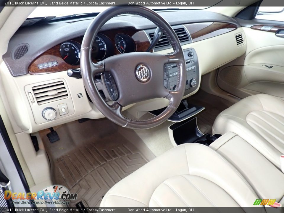 2011 Buick Lucerne CXL Sand Beige Metallic / Cocoa/Cashmere Photo #27