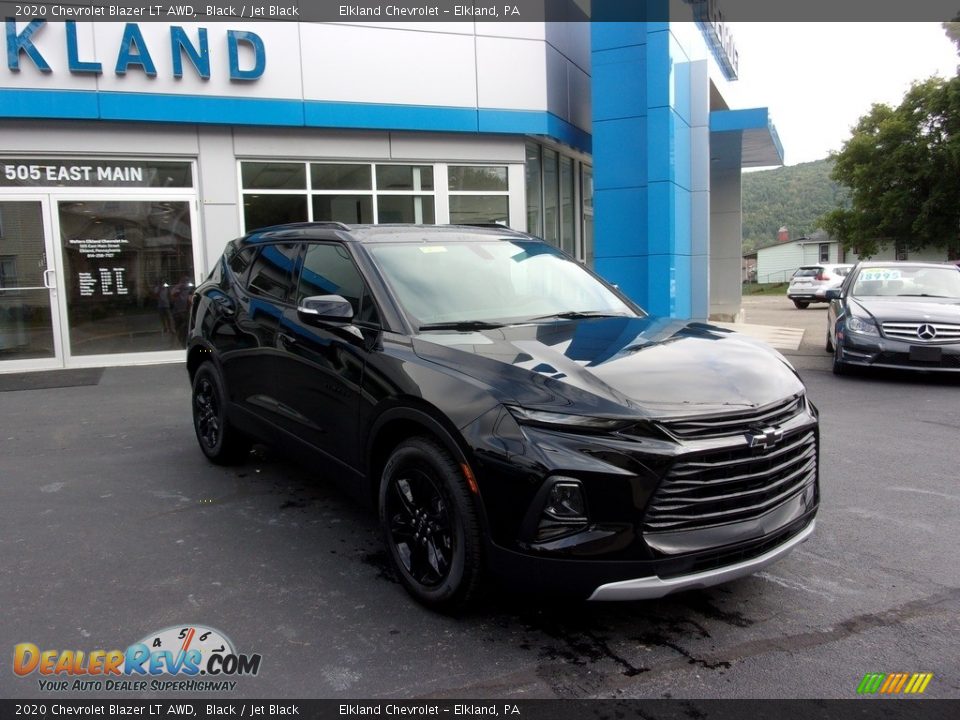 2020 Chevrolet Blazer LT AWD Black / Jet Black Photo #3