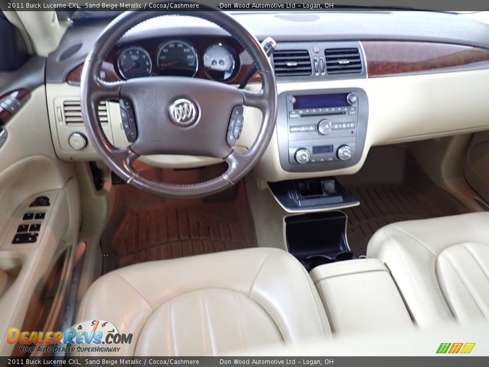 2011 Buick Lucerne CXL Sand Beige Metallic / Cocoa/Cashmere Photo #31