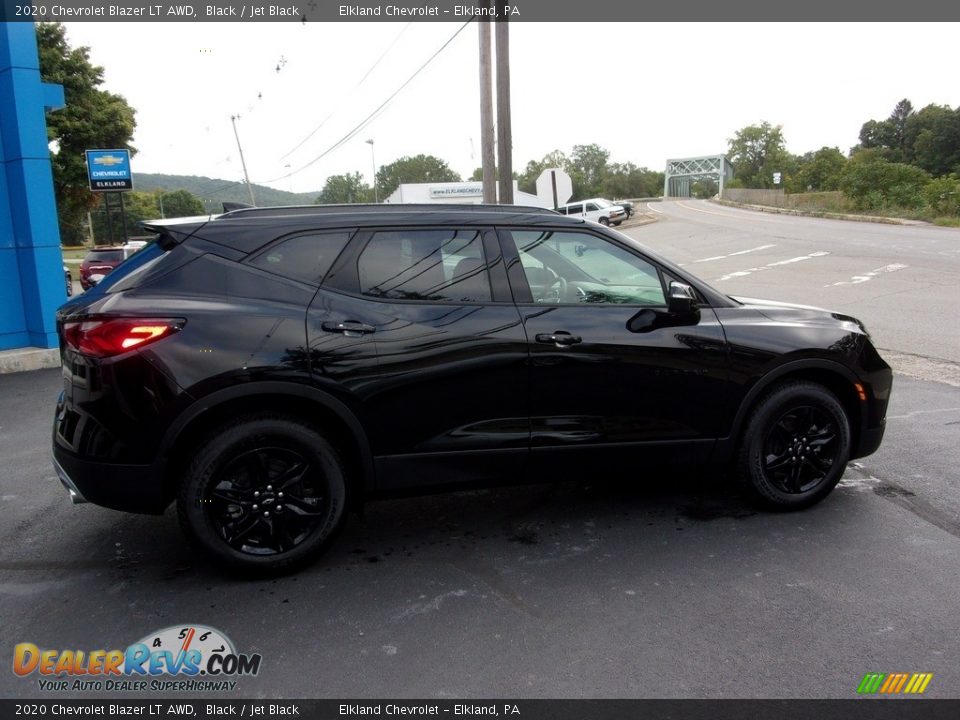 2020 Chevrolet Blazer LT AWD Black / Jet Black Photo #4