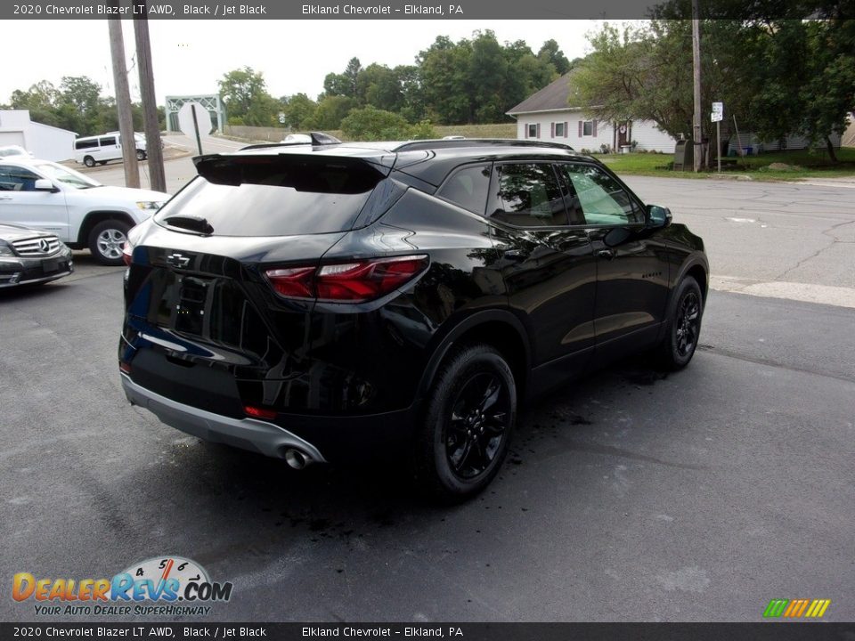 2020 Chevrolet Blazer LT AWD Black / Jet Black Photo #5