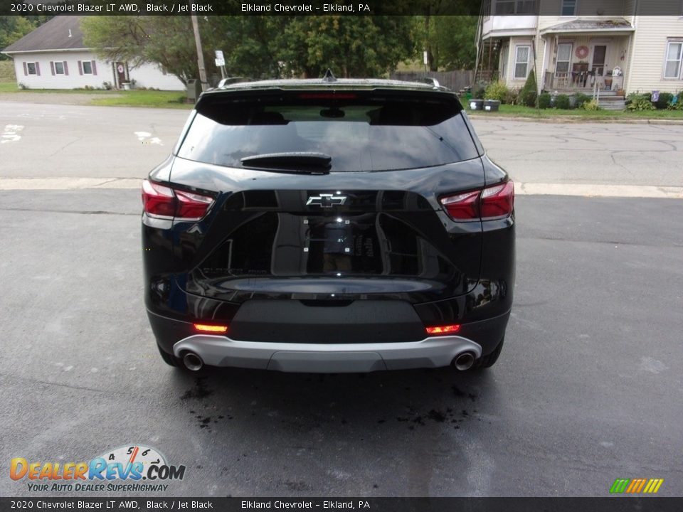 2020 Chevrolet Blazer LT AWD Black / Jet Black Photo #6