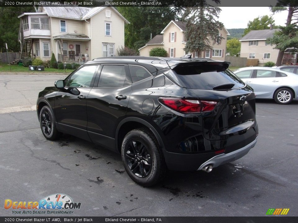 2020 Chevrolet Blazer LT AWD Black / Jet Black Photo #7