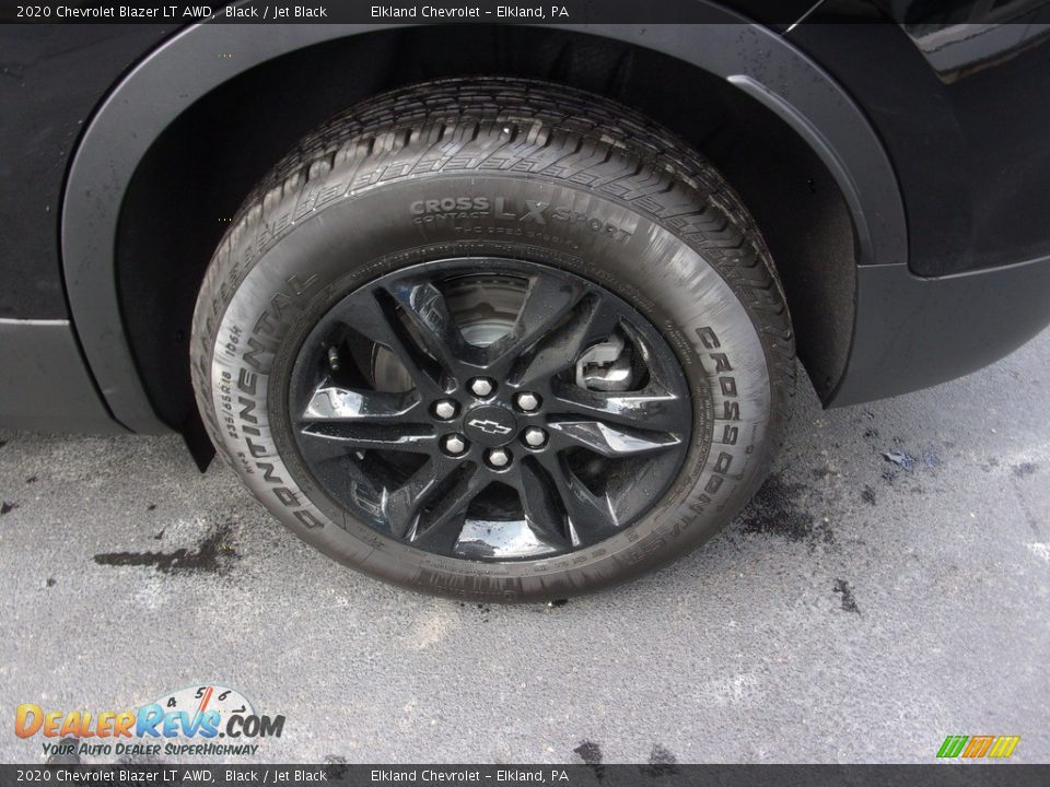 2020 Chevrolet Blazer LT AWD Black / Jet Black Photo #9