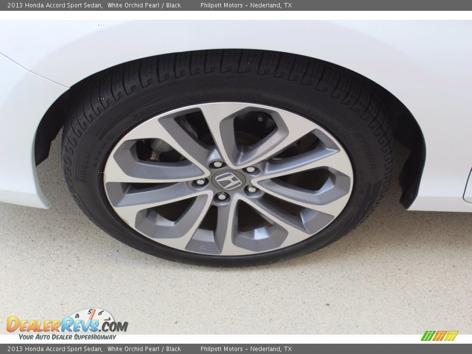 2013 Honda Accord Sport Sedan White Orchid Pearl / Black Photo #5