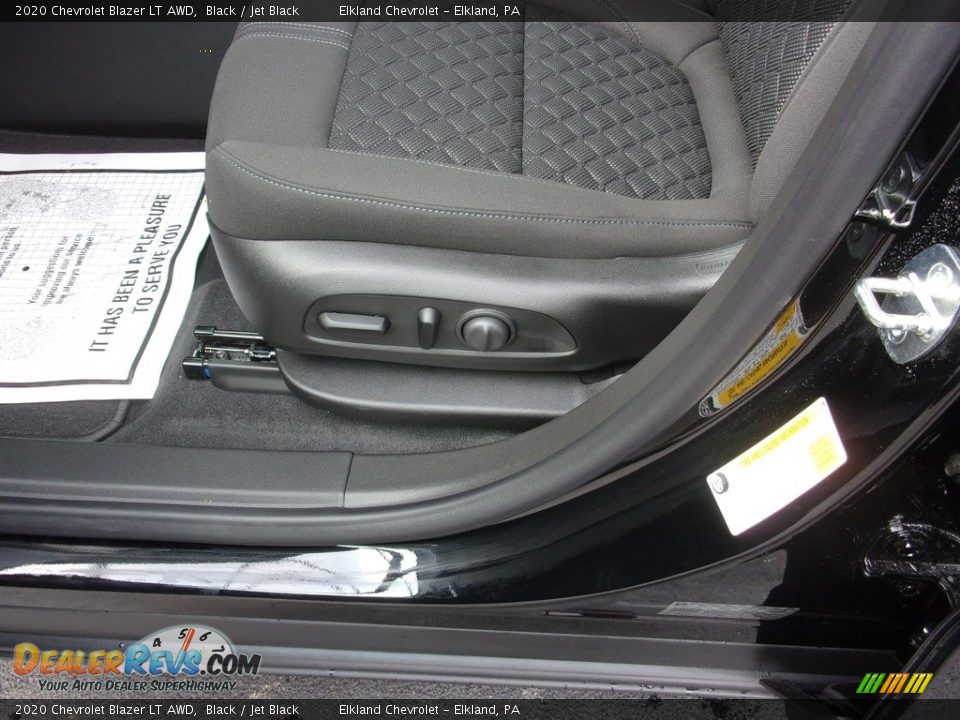 2020 Chevrolet Blazer LT AWD Black / Jet Black Photo #12