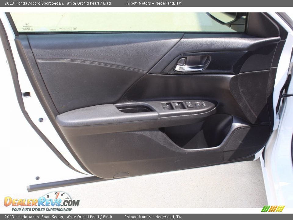 2013 Honda Accord Sport Sedan White Orchid Pearl / Black Photo #9