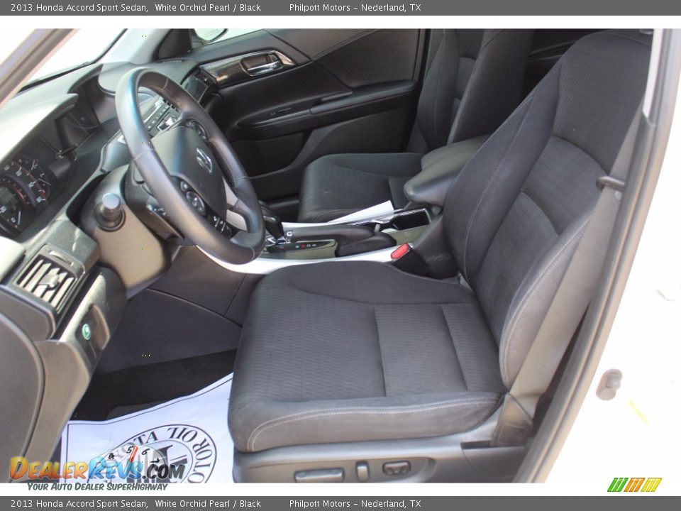 2013 Honda Accord Sport Sedan White Orchid Pearl / Black Photo #10