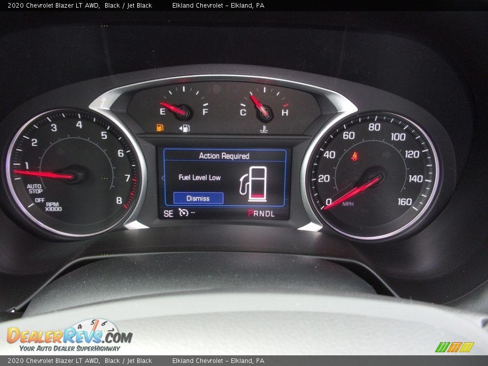 2020 Chevrolet Blazer LT AWD Black / Jet Black Photo #18