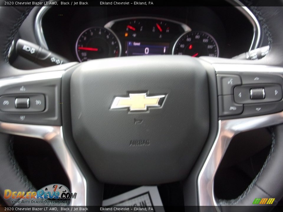 2020 Chevrolet Blazer LT AWD Black / Jet Black Photo #20