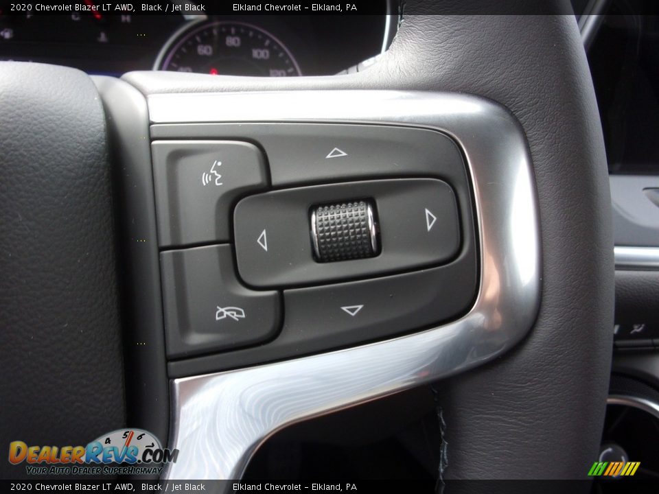 2020 Chevrolet Blazer LT AWD Black / Jet Black Photo #21