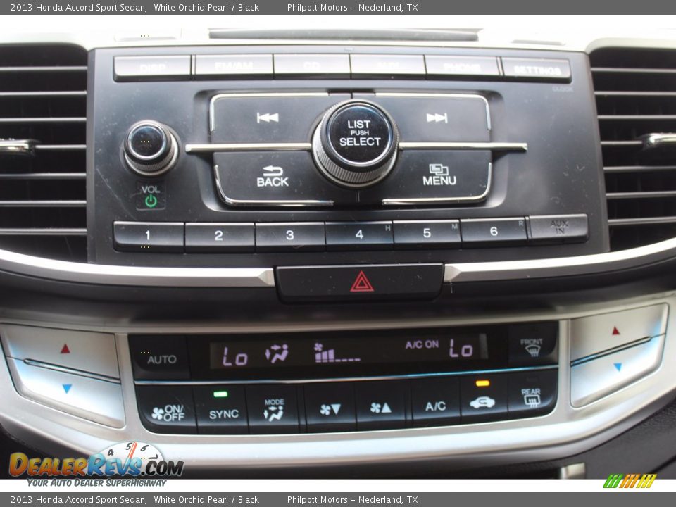 2013 Honda Accord Sport Sedan White Orchid Pearl / Black Photo #16