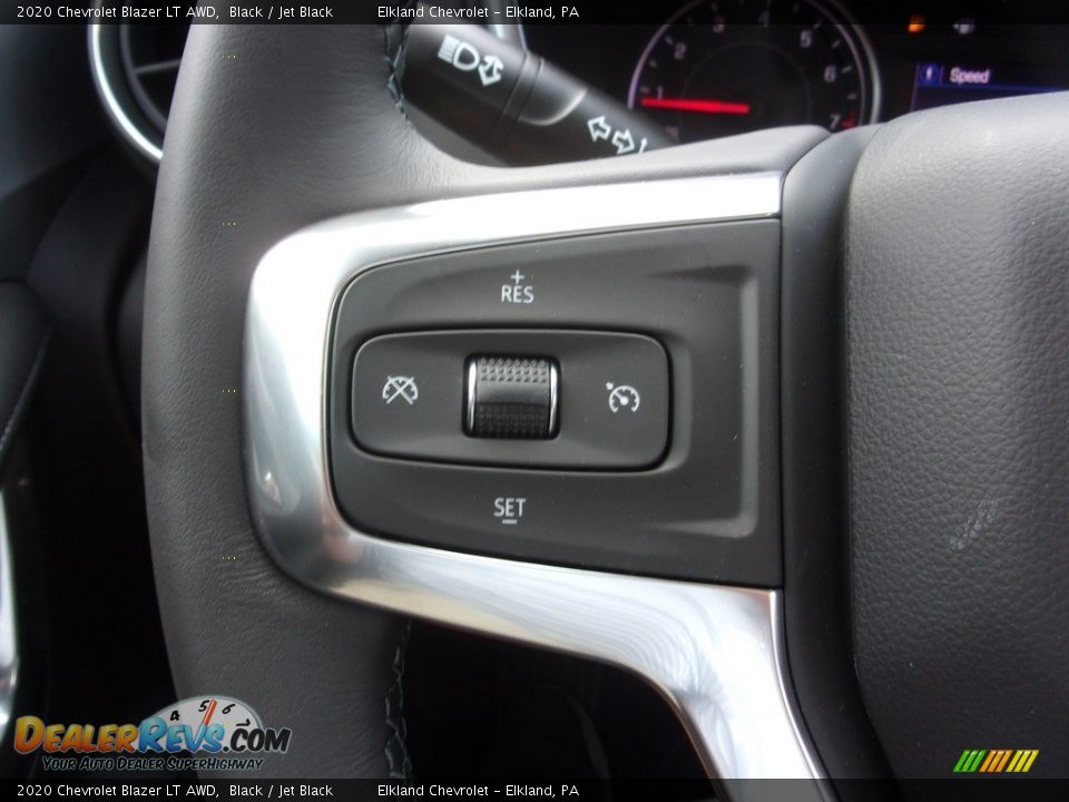 2020 Chevrolet Blazer LT AWD Black / Jet Black Photo #22